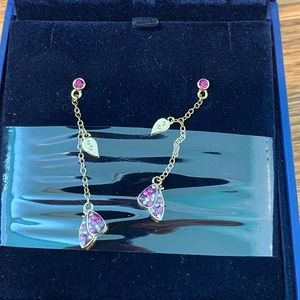 Swaroski Butterly Drop Earring